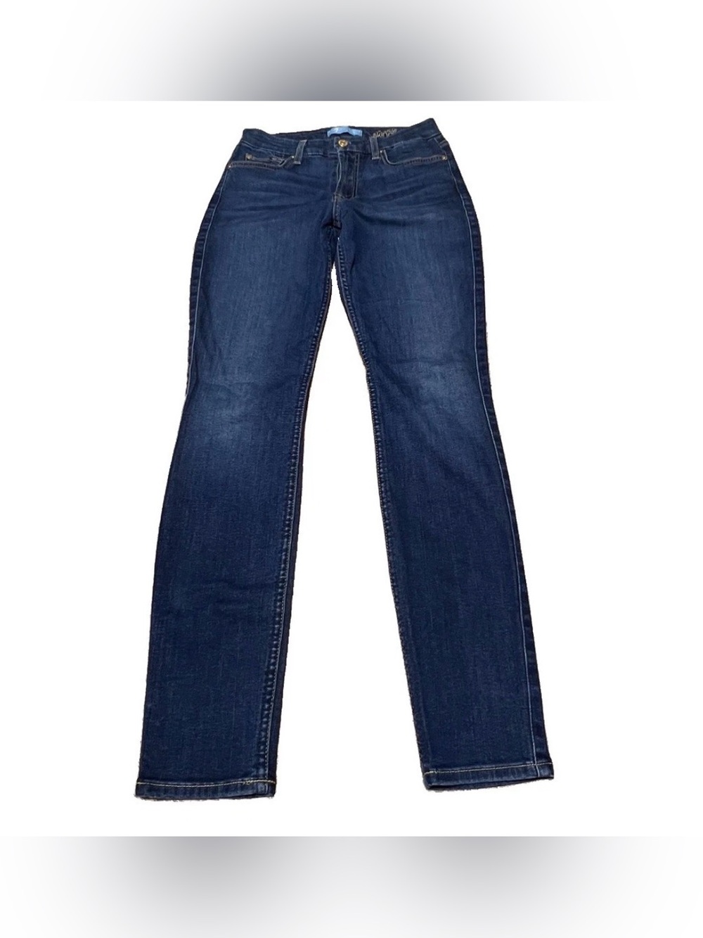 7 For All Mankind b(air) Mid Rise Ankle Skinny Dark Blue Jeans Women’s Size 26